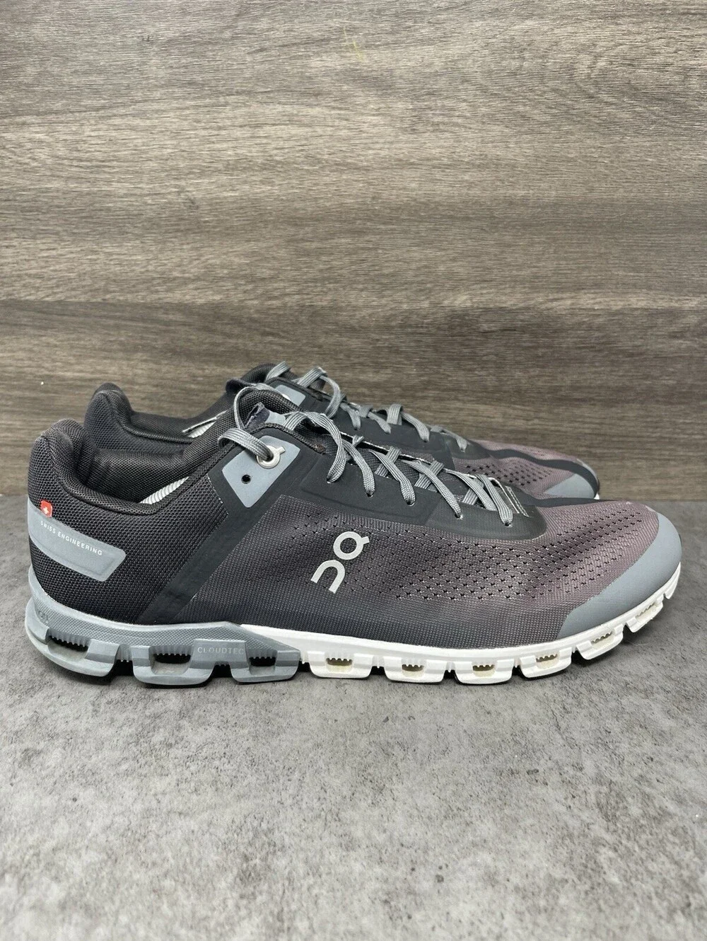 On Cloud X Size 11.5 Mens CloudTec Running Training Shoes Gray Black Performance